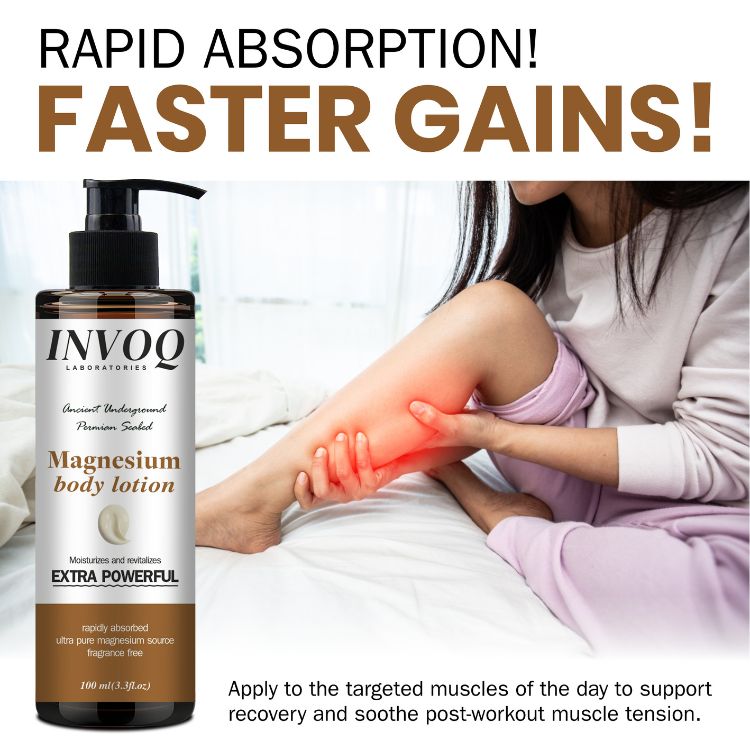 Topical magnesium lotion