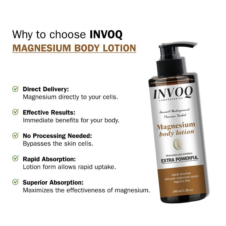 Topical magnesium lotion