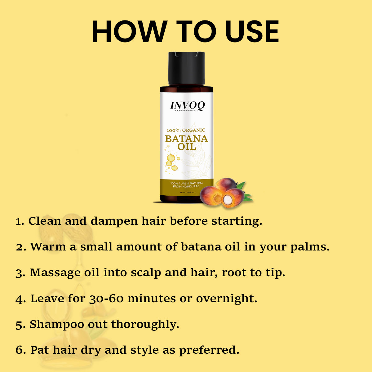 Honduran Batana Hair Oil