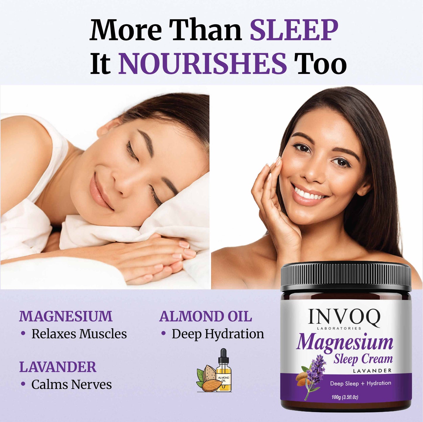 Magnesium Sleep Cream - 100Gm