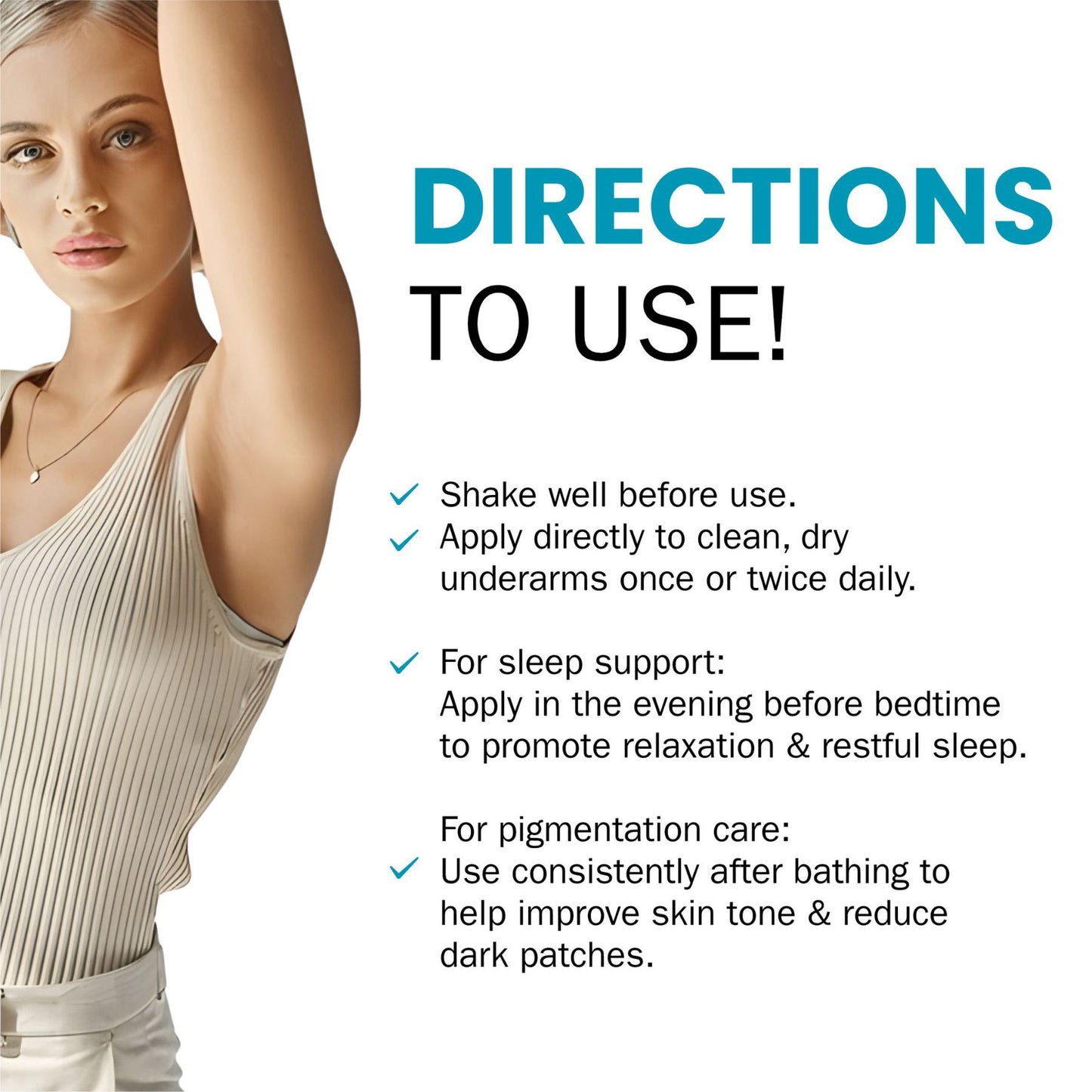 Underarm Roll-on for Sleep & Dark Spots